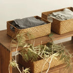 Woven Seagrass Storage Basket | Natural Wicker Home Decor Basket