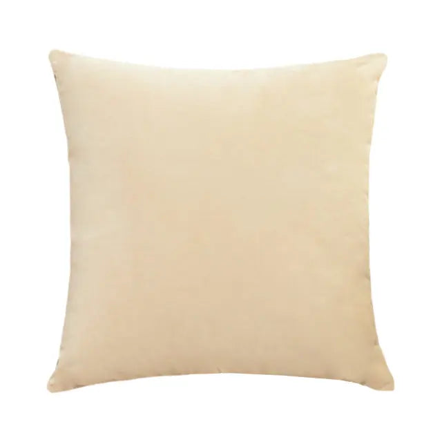 Velvet Cushion Cover Solid Colour | Multiple Sizes 40–60cm