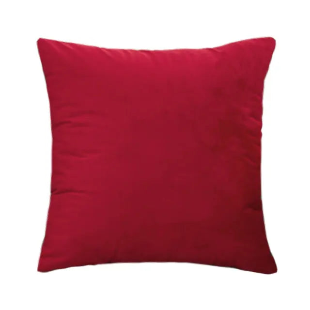 Velvet Cushion Cover Solid Colour | Multiple Sizes 40–60cm