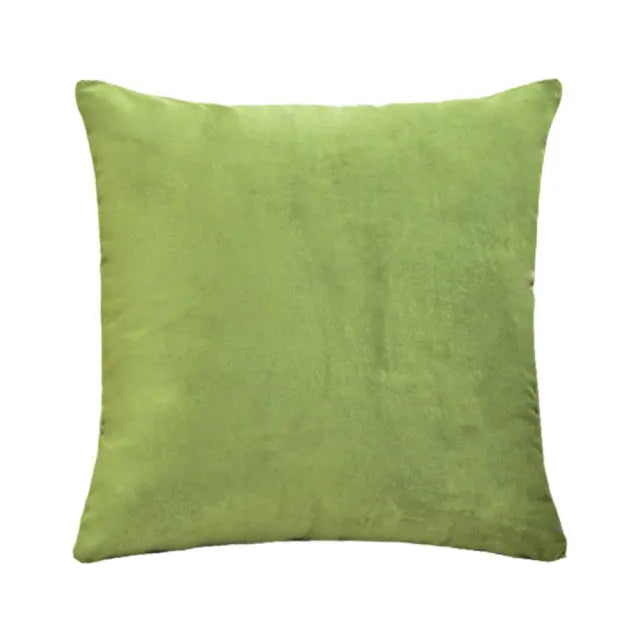 Velvet Cushion Cover Solid Colour | Multiple Sizes 40–60cm