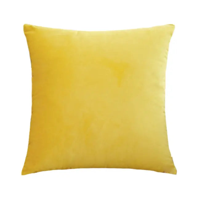 Velvet Cushion Cover Solid Colour | Multiple Sizes 40–60cm
