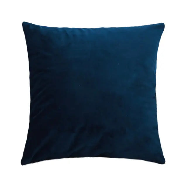 Velvet Cushion Cover Solid Colour | Multiple Sizes 40–60cm
