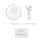White Noise Machine Portable Baby Sleep Sound Machine 10 Soothing Sounds USB Rechargeable