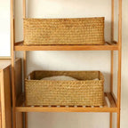 Woven Seagrass Storage Basket | Natural Wicker Home Decor Basket