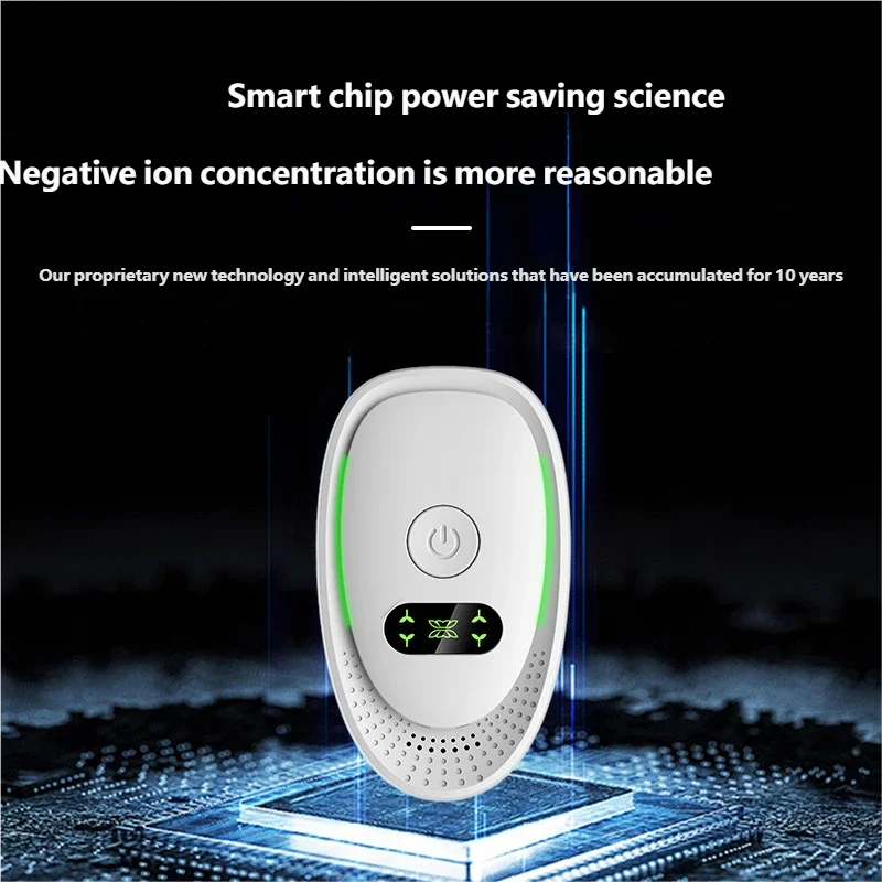 Negative Ion Air Purifier Pet Deodorizer with Smart Ionizer