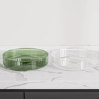360° Rotating Lazy Susan Organizer – Clear Turntable for Fridge & Pantry