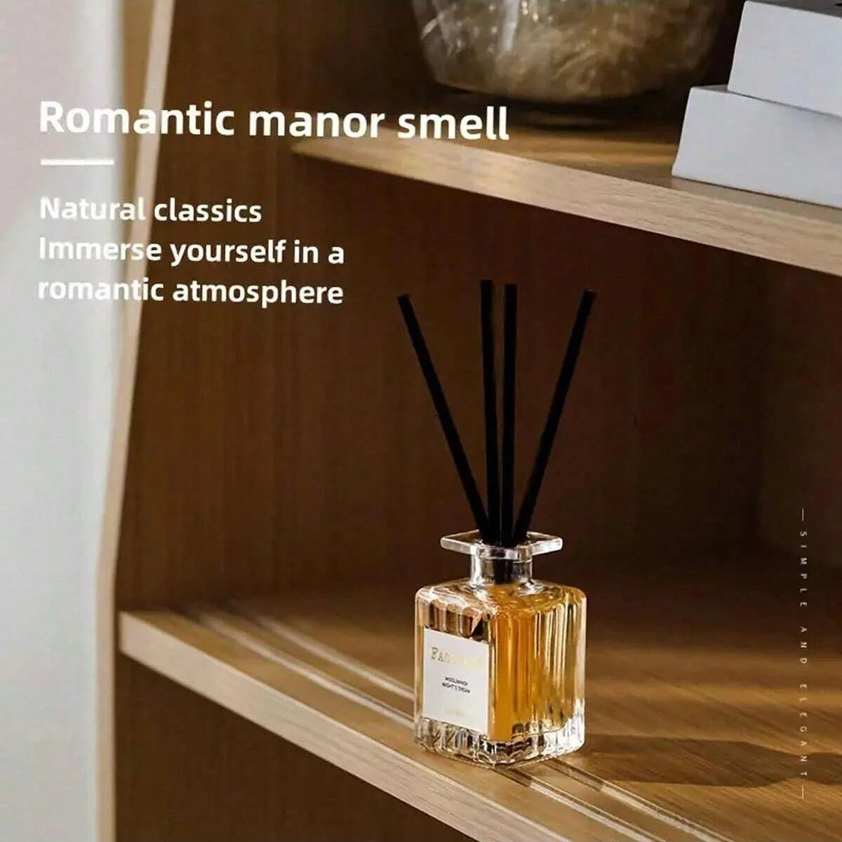 Lavender Reed Diffuser Aromatherapy Oil 50ml Home Fragrance