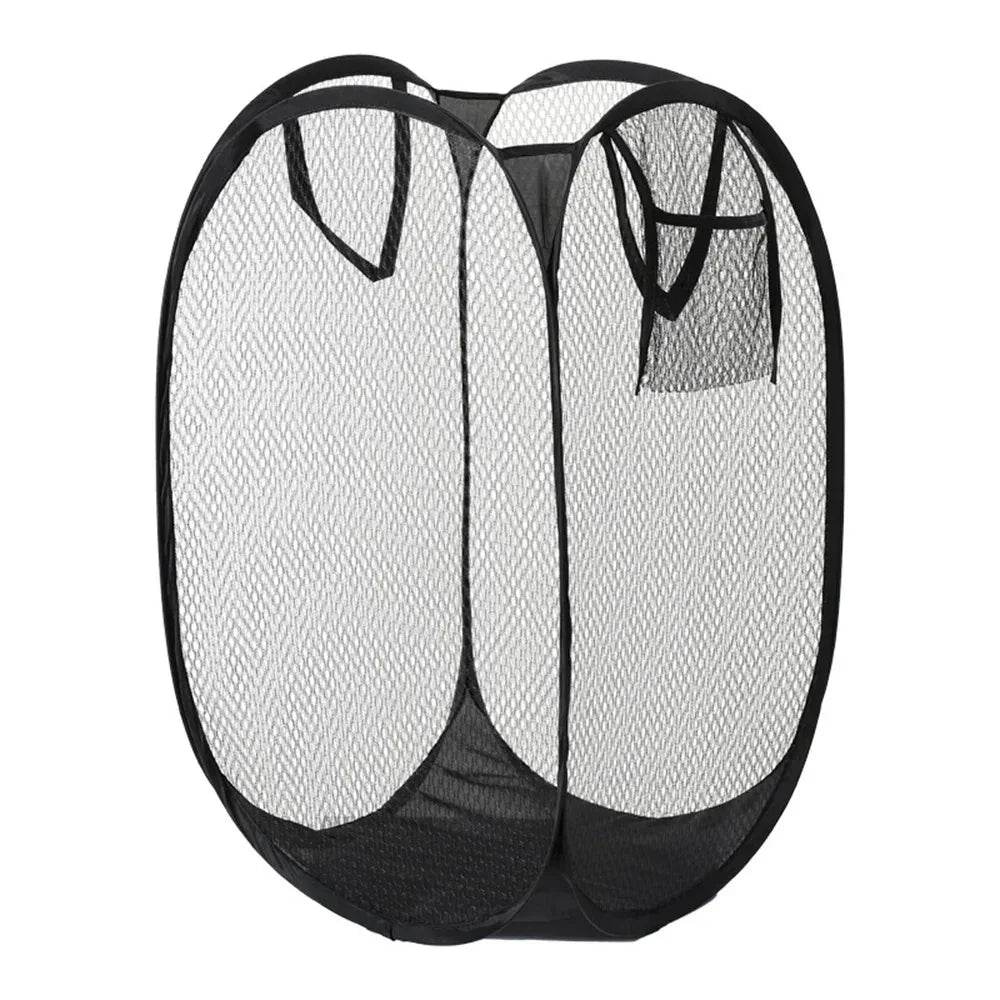 Foldable Ventilated Laundry Basket Large Capacity Portable