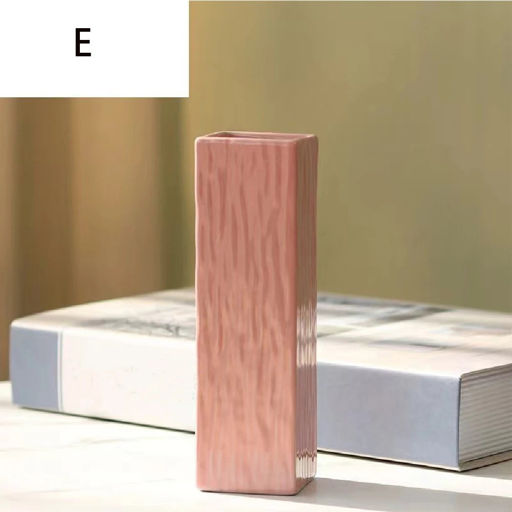 Celeste Ceramic Vase – Minimalist Nordic Living Room & Dining Table Decor