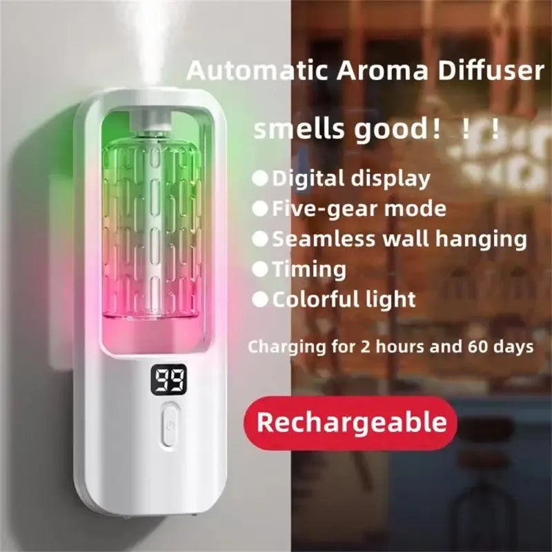 Aroma Diffuser Humidifier Essential Oil Aromatherapy Machine for Bedroom & Bathroom