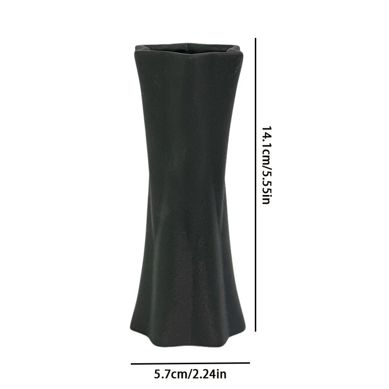 Celeste Ceramic Vase – Minimalist Nordic Living Room & Dining Table Decor