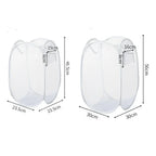Foldable Ventilated Laundry Basket Large Capacity Portable