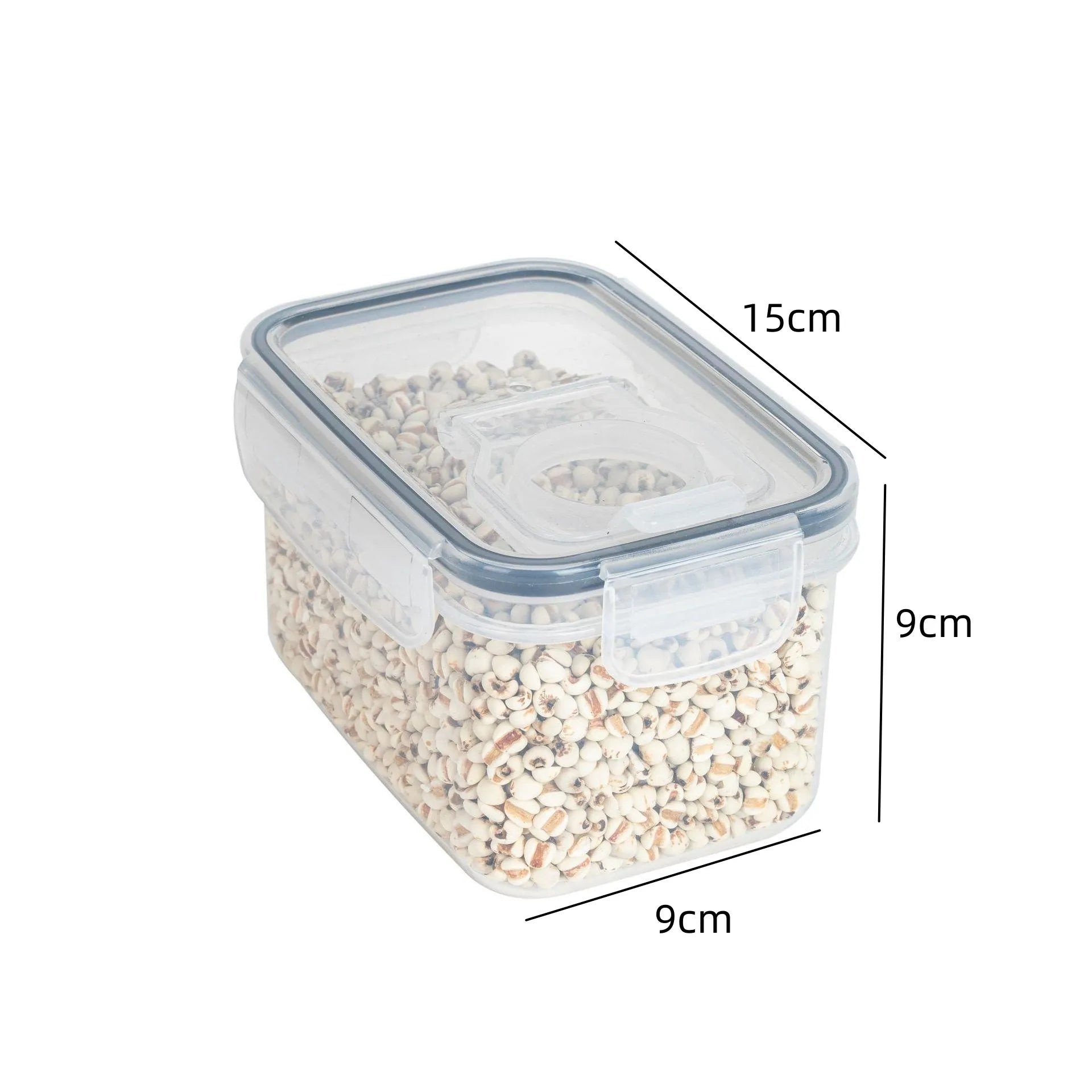 Airtight Pantry Storage Containers with Lids – Cereal & Dry Food Set