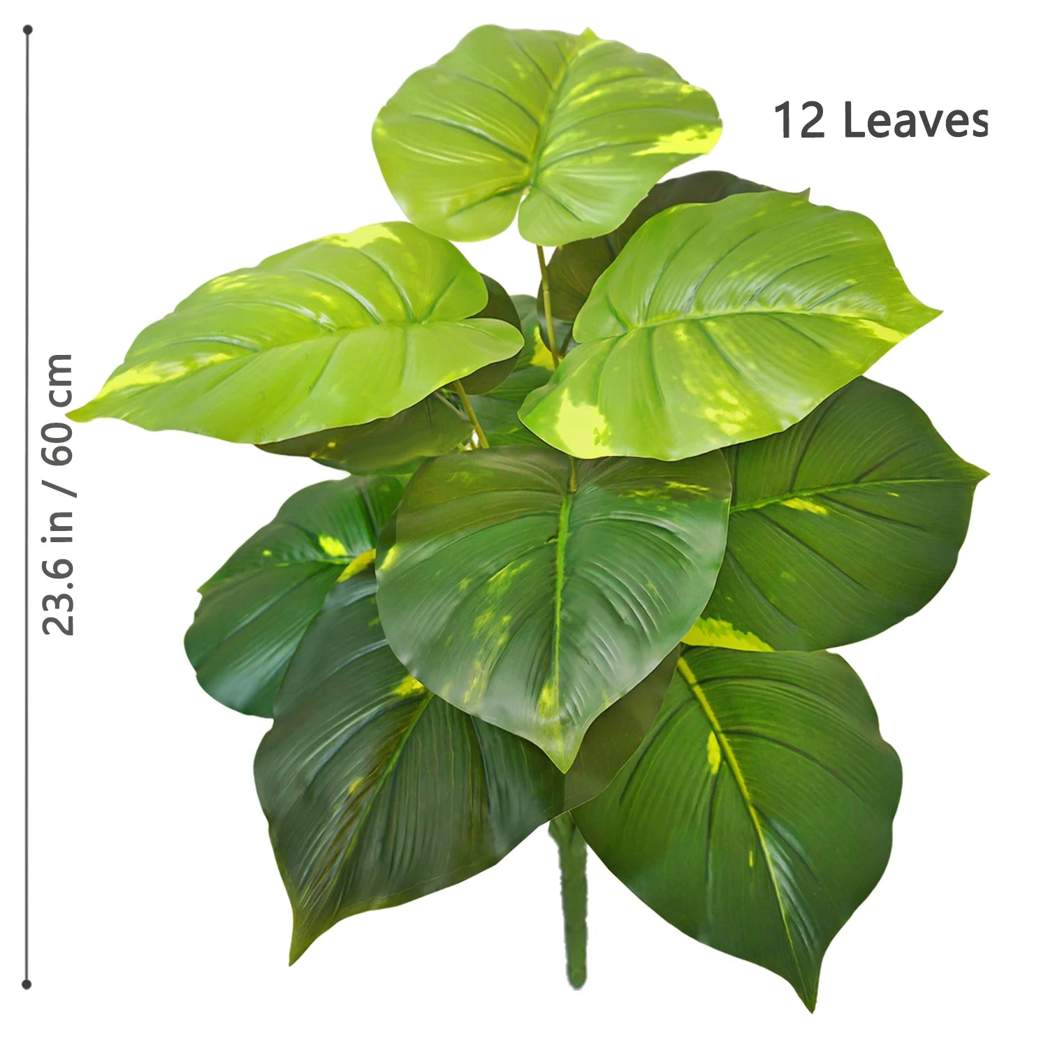 Artificial Monstera Plant Fake Palm Tree Indoor Floor Decor