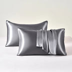 Satin Pillowcases for Skin and Hair Set of 2 Soft Cooling Pillow Covers