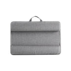 Bamboo Foldable Laptop Desk Bed Tray with Anti-Slip Bar, Mouse Pad & Rollers