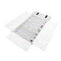 Travel Jewelry Holder Portable Necklace Roll Up Organizer Bag for Bracelets & Chains