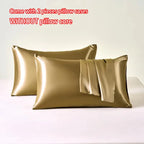 Satin Pillowcases for Skin and Hair Set of 2 Soft Cooling Pillow Covers