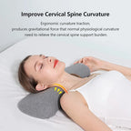 Memory Foam Cervical Contour Pillow for Side Sleepers – Orthopedic Neck Support