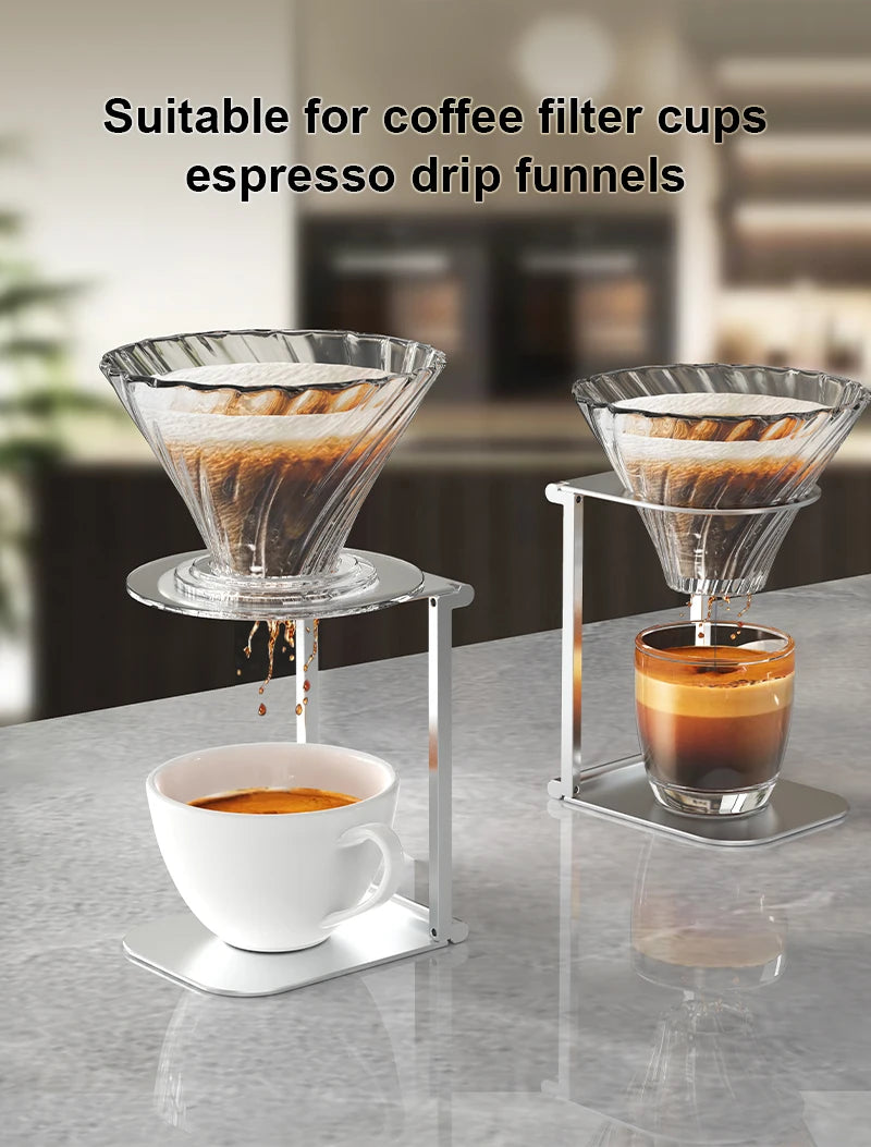 Foldable Aluminum Drip Stand for Portable Espresso Machines