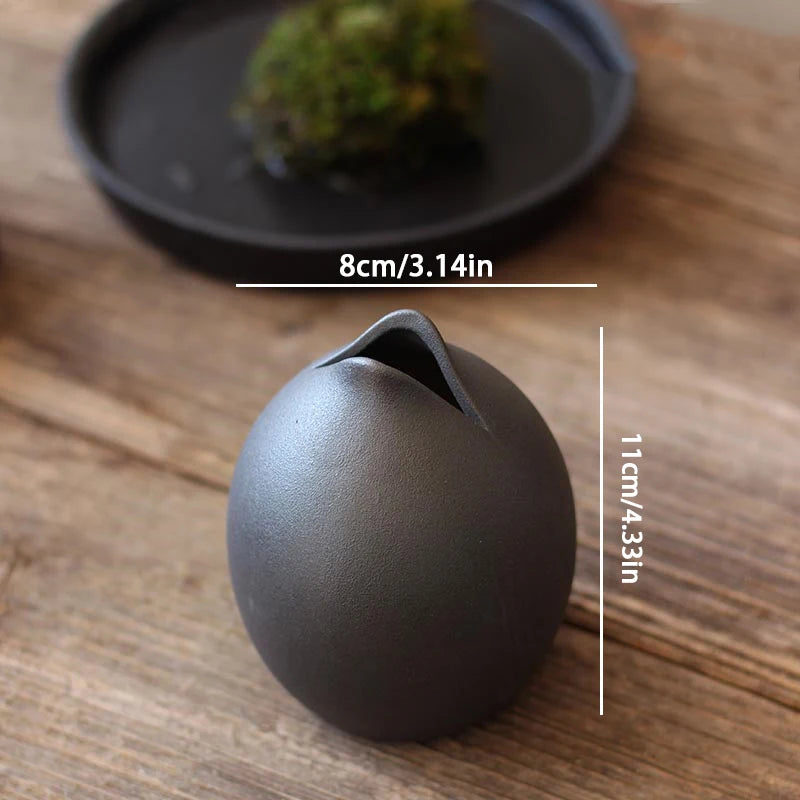 Celeste Ceramic Vase – Minimalist Nordic Living Room & Dining Table Decor