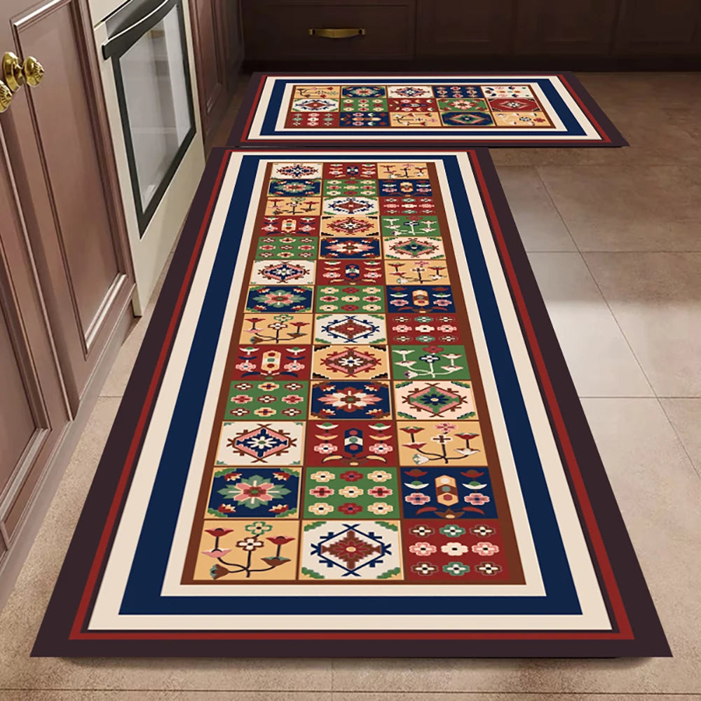 Anti-Slip Kitchen Floor Mat | Absorbent Quick-Dry Bath Rug