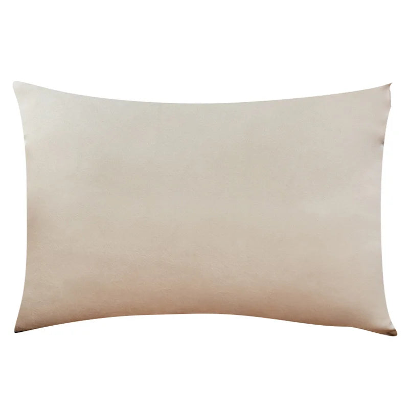Velvet Plaid Cushion Cover for Sofa and Living Room 12x20