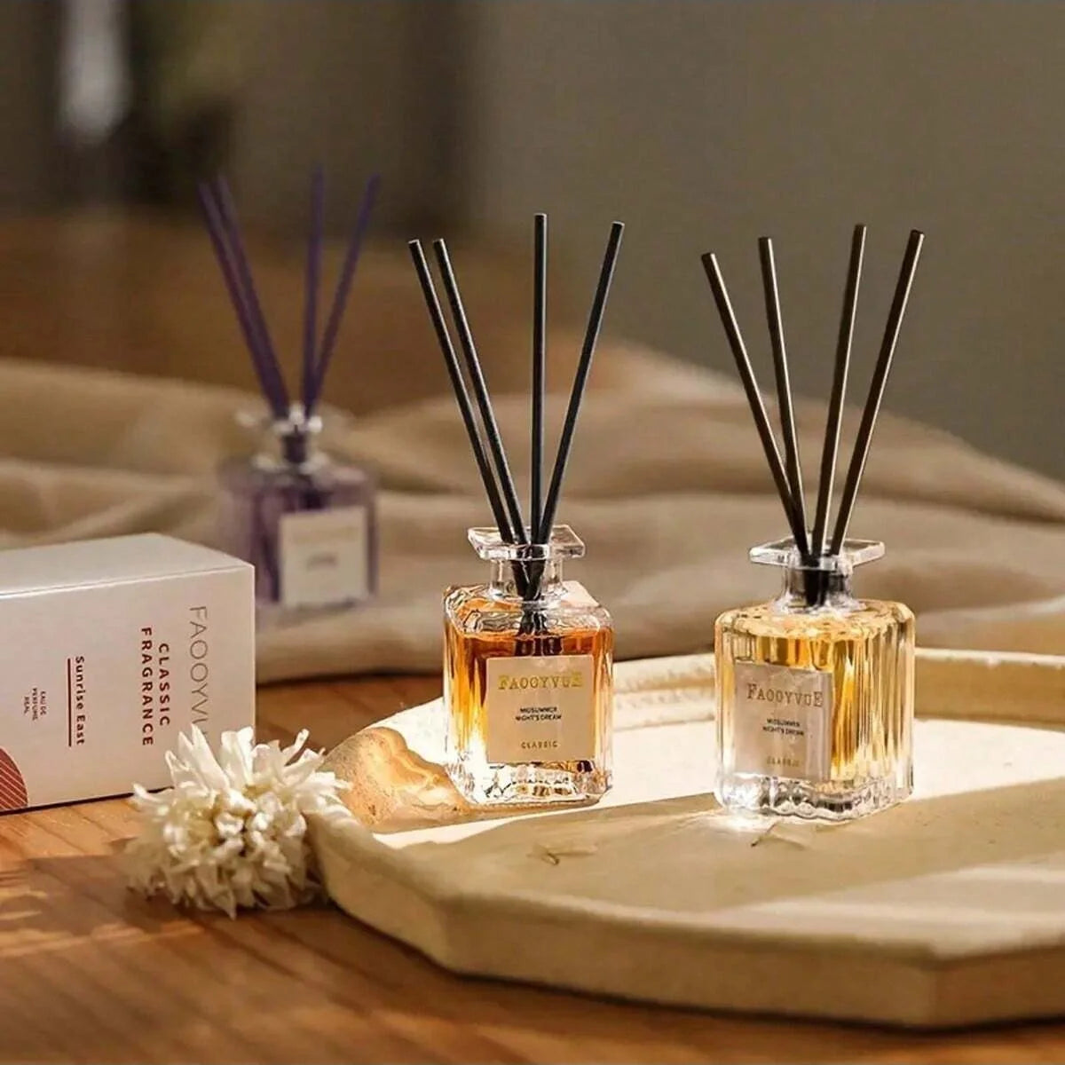 Lavender Reed Diffuser Aromatherapy Oil 50ml Home Fragrance