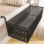 Iron Hanging Storage Basket – Bed Frame, Door & Under-Bed Organizer