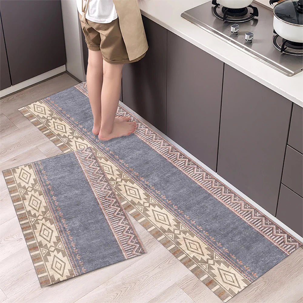 Anti-Slip Kitchen Floor Mat | Absorbent Quick-Dry Bath Rug