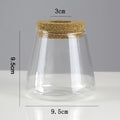 Hydroponic Glass Vase Propagation Station Rack for Cuttings & Home Decor