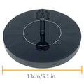 Solar Water Fountain Floating Pump for Bird Bath Pond Garden Outdoor