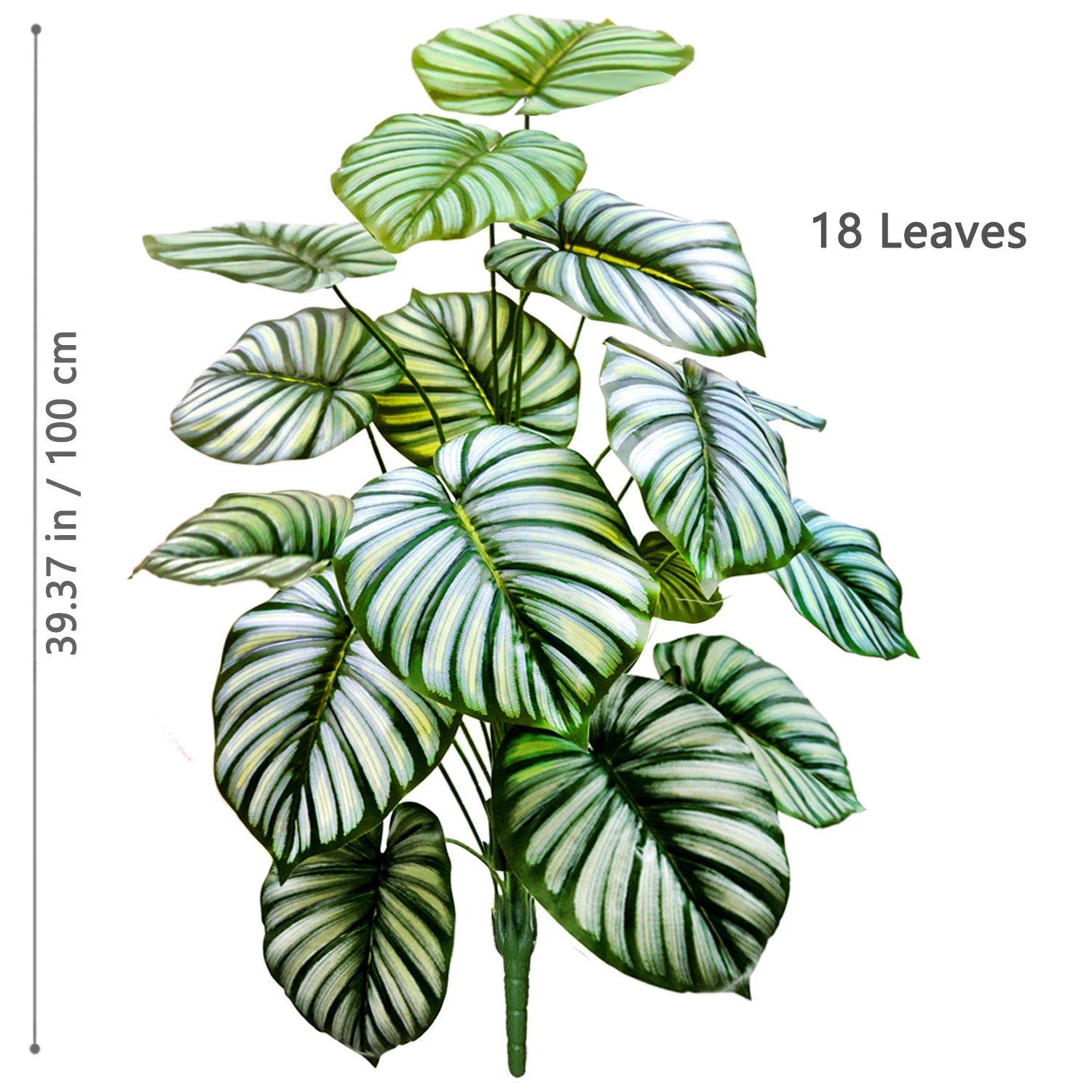 Artificial Monstera Plant Fake Palm Tree Indoor Floor Decor