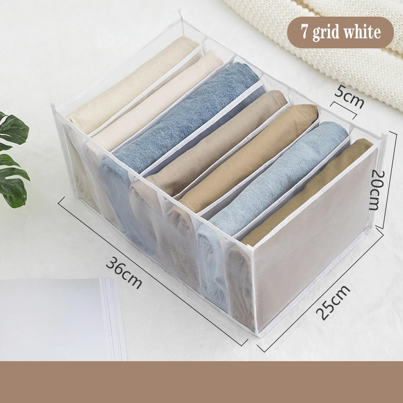 Foldable Drawer Organizer Boxes for Underwear, Bras & Socks