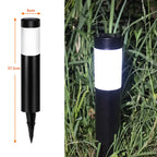 Solar Floor Lamp Outdoor Motion Sensor Waterproof Garden Lawn Light