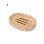 Bamboo Self-Draining Soap Dish with Hanging Box for Shower & Kitchen