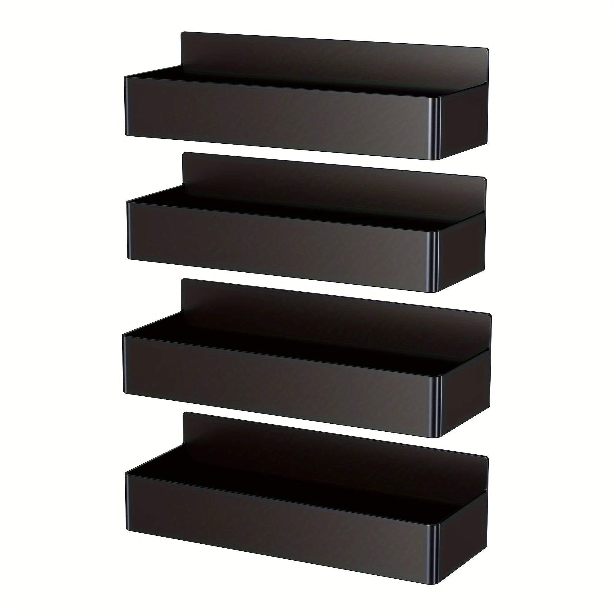 Magnetic Fridge Shelf Wall-Mounted Storage Rack (2 or 4 Piece Set)