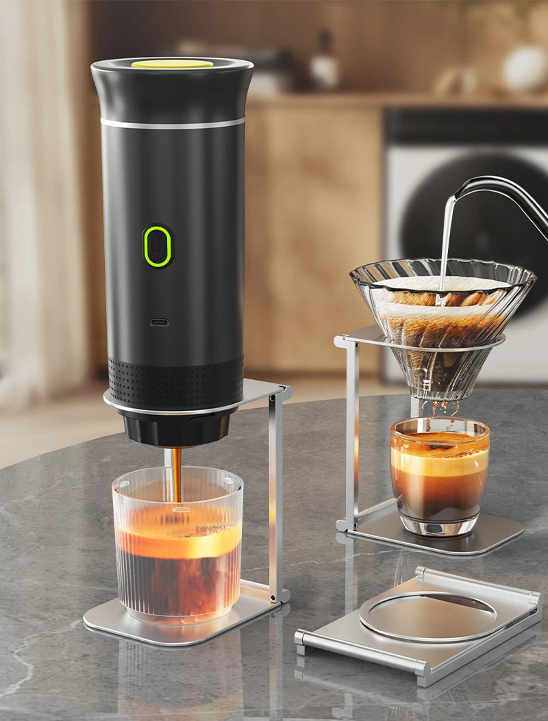 Foldable Aluminum Drip Stand for Portable Espresso Machines