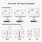 Vacuum Storage Bags with Electric Pump – Space-Saving Compression Set