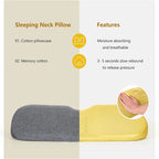 Memory Foam Cervical Contour Pillow for Side Sleepers – Orthopedic Neck Support