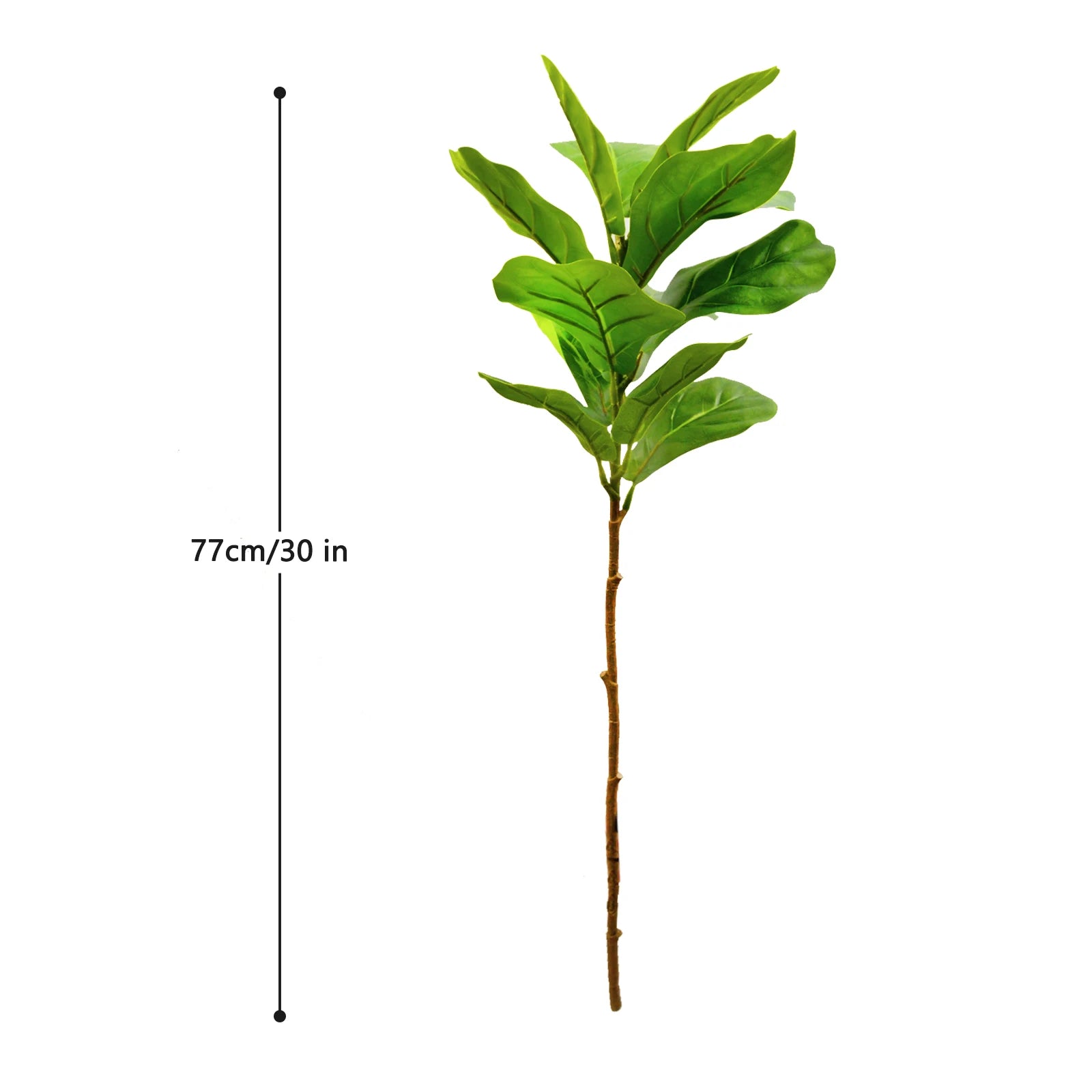 Artificial Fiddle Leaf Fig Tree Indoor Outdoor 77-135cm