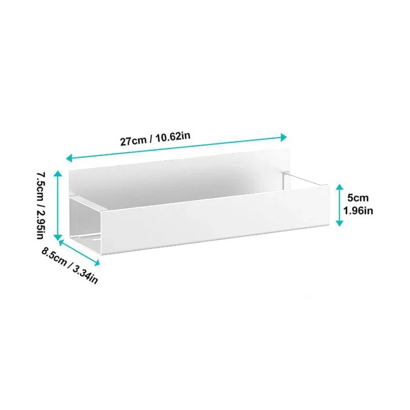 Magnetic Fridge Storage Rack Organizer | Kitchen Side Hanging Rack