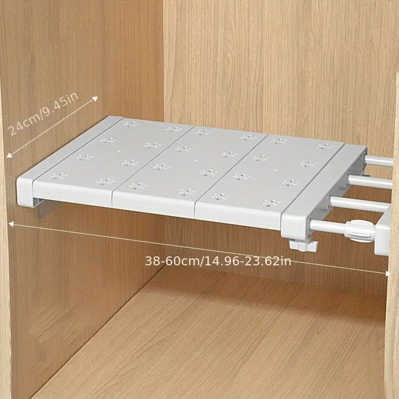 Expandable Shelf Divider for Closet & Wardrobe – No Drill