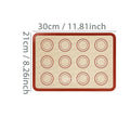 Silicone Baking Mat with Brush & Spatula Set – Non-Stick Reusable Sheets (1, 2 or 4 Pack)