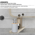 6-Piece Bamboo Bathroom Accessories Set with Soap Dispenser & Toothbrush Holder