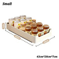 Metal Pull-Out Cabinet Organizer with Slide Rail – No Drill