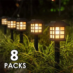 Solar Pathway Lights Outdoor Waterproof Walkway Set (2/4/6/8 Pack)