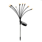 10 LED Solar Firefly Garden Lights Waterproof Pathway Yard Patio Decor