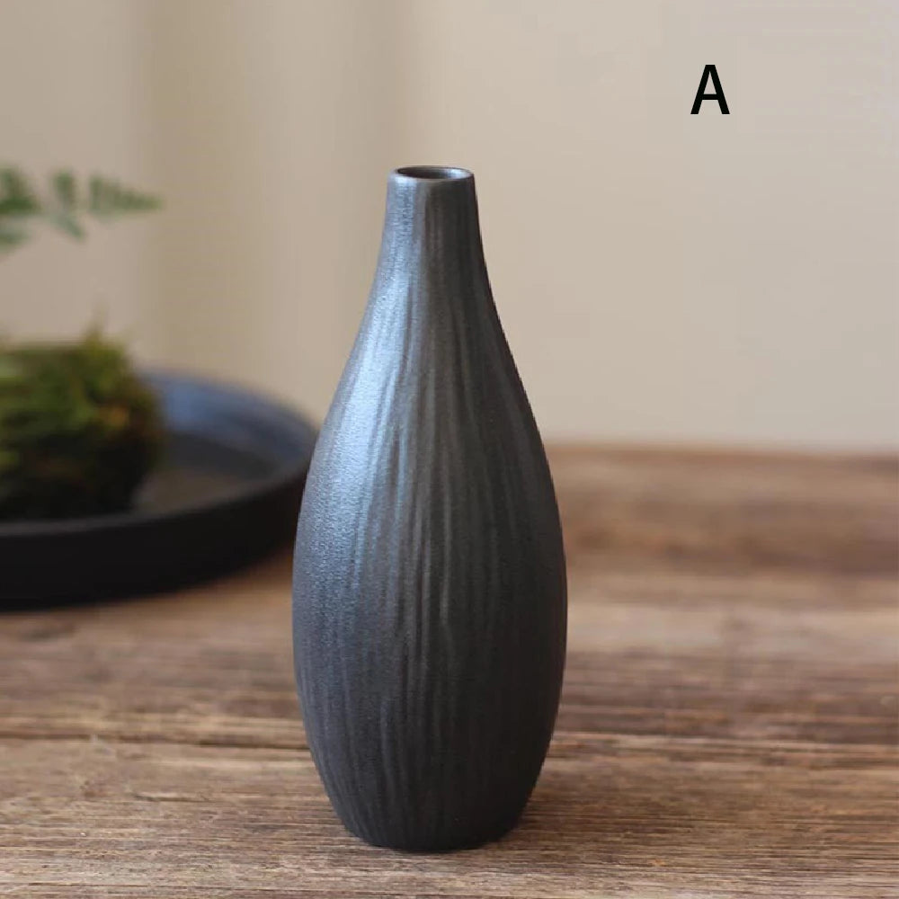 Celeste Ceramic Vase – Minimalist Nordic Living Room & Dining Table Decor