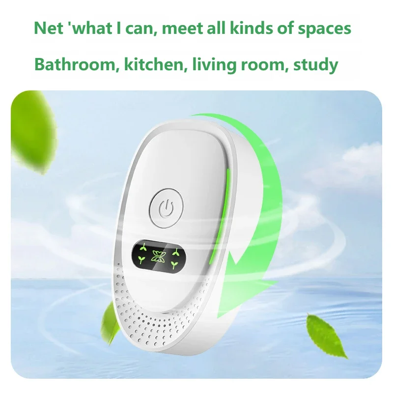Negative Ion Air Purifier Pet Deodorizer with Smart Ionizer